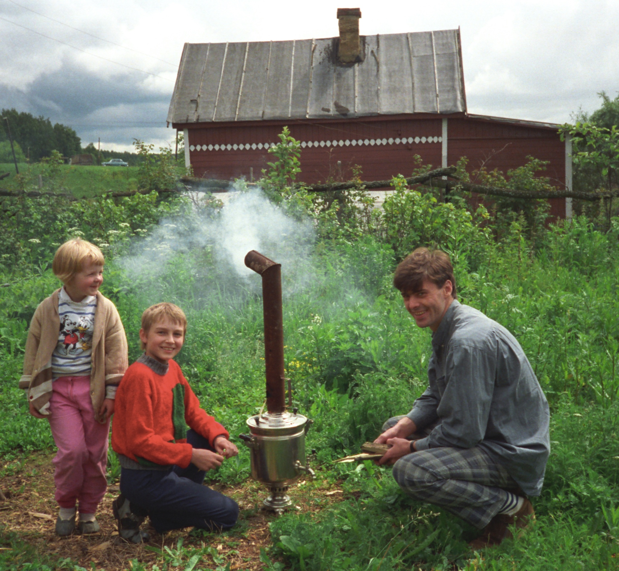 Tea time at the Dacha
